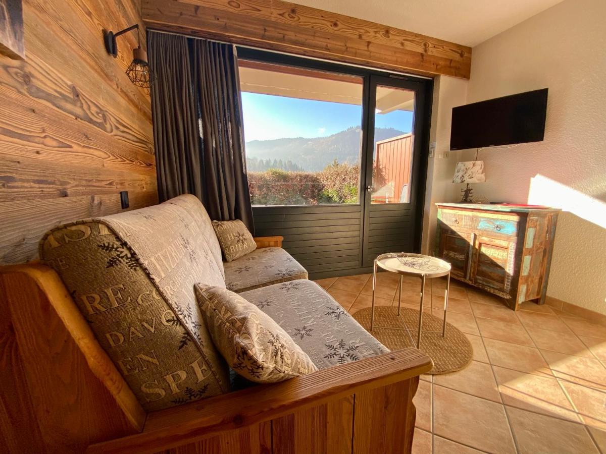 Appartement Cosy Avec Terrasse Sud - Proche Village Ла Клусаз Екстериор снимка
