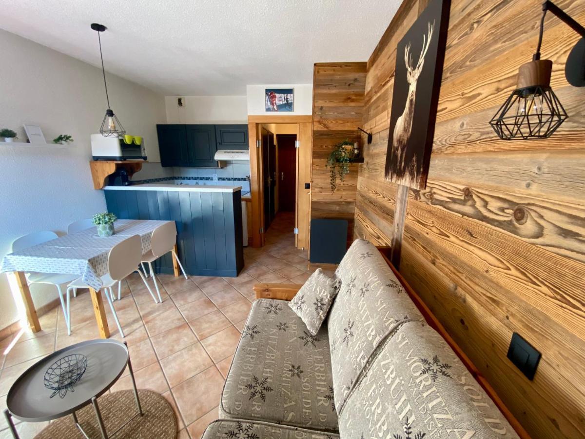 Appartement Cosy Avec Terrasse Sud - Proche Village Ла Клусаз Екстериор снимка