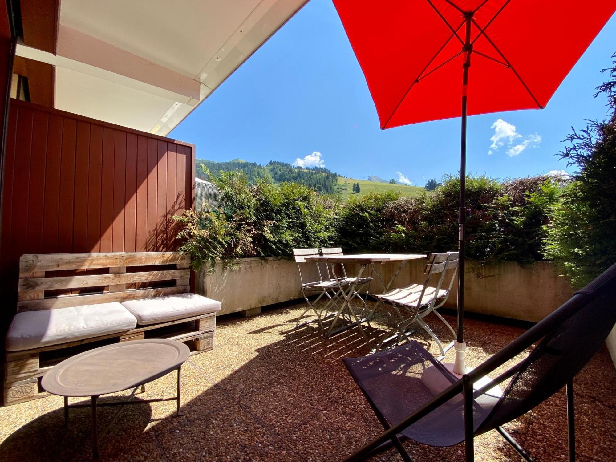 Appartement Cosy Avec Terrasse Sud - Proche Village Ла Клусаз Екстериор снимка